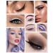 8Pcs Matte Colored Liquid Eyeliner Pen- Pink Purple Blue Green Black White Brown Longlasting Waterproof Rainbow Colorful Neon Eye liner Pencil Set Halloween Cosplay Party Makeup Gift for Women Girl 8 Pcs - Buy Online on GoSupps.com