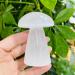 Specimen Natural Selenite Crystal Quartz Polished Mushroom Gypsum Crafts Decoration Reiki Crystal Stone