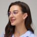 Classic Round Metal Frame Retro Glasses with Clear Lenses - Decorative Flat Mirror - International Shipping - Buy Online on GoSupps.com