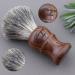 Buy Pure Rose Wood Shaving Set - Cut Throat Razor Badger Hair Brush Leather Strop & More - International Shipping Available - Buy Online on GoSupps.com