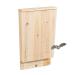 Relaxdays XL Bat Box Nesting Habitat Untreated Solid Wood Garden Animal Shelter HxWxD: 55 x 35 x 7.5 cm Natural 10028879