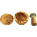 D.O.M. Shaving Set - 3 Piece Olive Wood Luxury Kit | Premium Shaving Supplies for Men - Buy Online on GoSupps.com