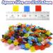 480 Piece Colorful Mosaic Tiles Pack - Assorted Stained Glass DIY Supplies in 8 Colors - Buy Online on GoSupps.com