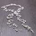 Elegant Rhinestone Hair Wire Wedding Accessories | Silver Crystal Headband for Brides & Bridesmaids - Buy Online on GoSupps.com