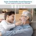 Rechargeable Hearing Aid for Seniors - Noise Cancelling Digital Amplifier for Adults with Volume Control - Flesh - Buy Online on GoSupps.com