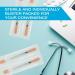 Tilcare Ultra Fine Insulin Syringes 31G 1cc 8mm 100-Pack - Latex-Free & Sterile Diabetic Syringes - Buy Online on GoSupps.com