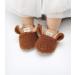 LACOFIA Baby Anti-Slip Soft Sole Winter Booties 12-18 Months - Brown - Buy Online on GoSupps.com