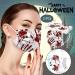 Scary Blood Stains 3D Printed Halloween Mask Novelty Halloween Bandanas Horror Carnival Party Disposable Face Cover Multicolor a One Size - Buy Online on GoSupps.com