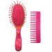 Scunci 2-Piece Girl Set Cushion Brush and Comb - Assorted Colors (1-Pack) - Buy Online on GoSupps.com