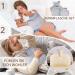 Buy Bolei Heat Bottle Belts - Leakproof Natural Rubber Hot Water Bottle with Soft Waist Cover for Pain Relief - 130cm Long Gray Heat Belt - Buy Online on GoSupps.com