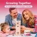 NUVIBOOST Healthy Grow Height Growth Gummies Rich in Calcium Vitamins C D3 K2 L-Arginine Ashwagandha and Others Boost Bone Health & Immunity Multivitamin for Kids 5+ Teens and Adults. - Buy Online on GoSupps.com