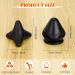 Trigger Point Presser Massager with Suction Cup - 2 Pack Black Massage Balls for Back Shoulder Hands & Legs | Self-Massage Tool - Buy Online on GoSupps.com