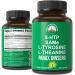 Peak Performance Mood Support Supplement with 5 Top Ingredients: 5HTP SAM e L Tyrosine L Theanine and Panax Ginseng. Calm Focus Relaxation Supplements. Vegan