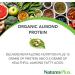 Natures Plus Almond Protein Powder - USDA Organic Non-GMO Vegan Unflavored 1.04 lbs - Gluten-Free No Added Sugar 15 Servings for Muscle Recovery - Buy Online on GoSupps.com
