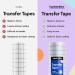 Clear Transfer Tape for Vinyl - 12x100' Roll | Made in America | Alignment Grid for Cricut Crafts, Decals, Letters - Buy Online on GoSupps.com