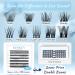 Gale C-Mix Cluster Lashes 84 Pcs | DIY Eyelash Extensions Thin Band | Individual Lashes 8-16mm | Soft & Natural-Looking - Buy Online on GoSupps.com