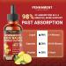 Penhoment 11in1 Wormwood Liquid Drops with Black Walnut Cloves, Vitamin C and D3 & 6 More - 2 FL OZ for 60 Days - Lemon Flavor - Buy Online on GoSupps.com