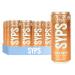 SYPS Peach Fizzy Water 0 Calories Sugar-Free Flavoured Sparkling Water 12 x 330ml Cans