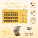 Pre-Glued -Cluster-Lashes QUEWEL Preglued-Eyelashes Natural Look No-Glue Needed Lash Clusters Reusable Lashes Self Adhesive for Beginner Easy to Apply DIY Lash-Extensions for Home Use(ZN-03) - Buy Online on GoSupps.com