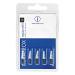 Curaprox interdental brushes CPS 15 regular refill 5 pieces black conical 1.8 mm diameter 5 mm effectiveness refill pack without holder black 5 pieces (1 Pack)