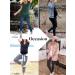 Love2Mi 3PCS Maternity Shirt Short Sleeves Casual Maternity Tops - S Black, Dark Gray, Pock Dark Green - Buy Online on GoSupps.com