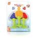 RaZbaby Infant & Baby Massager Teether Toy 3-Pack - Fruit-Shaped Multi-Texture Teethers | Soothes Sore Gums, BPA-Free Silicone, Hands-Free & Freezable | Safe for Babies 3M - Buy Online on GoSupps.com