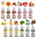 DecorRom Soap Fragrance Oil - 12 Liquid Soap Scents Set for Bath Bomb Making Soap Making Supplies - Concentrated Food Grade Soap Flavour Bath Bomb Scents for Cosmetic Crafts - 10ml/0.35oz Each
