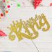 Tenhaisi Gold Glitter King Birthday Cake Topper for Boy 1st 3rd 10th 16th 18th 20th 21st 25th 29th 30th 40th 50th Birthday Man Boy Prince Birthday Party Decorations Happy Birthday Cake Topper - Buy Online on GoSupps.com