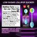 Amos Recordable Lollipop Candy Suckers - Blueberry Recordable - Buy Online on GoSupps.com