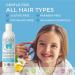 TotLogic Natural Kids and Baby Safe Conditioner - 8 oz Original Scent - Sulfate and Paraben Free Non-Toxic Formula Nourishes and Detangles - Buy Online on GoSupps.com