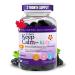 Dr. Kleins Keep Calm For Kids Gummies. Black Currant. Includes 100mg of L Theanine For Relaxation Restlessness & Nervousness Support. Chamomile Extract Vitamins & Minerals to Support Stress Relief. Naturally sweetened. 30 Day Supply. 60 Gummies. 60 count 