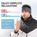 Perytong Sports Headband - Grey | Sweat Wicking Athletic Hairband - Buy Online on GoSupps.com