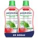 Parodontax mouthwash mint herbs for sensitive teeth removes plaque without alcohol 2 x 500 ml