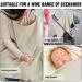 Nursing Apron & Cover | Darryy Muslin Breastfeeding Scarf | Breathable Cotton 75x95 cm Multi-Purpose Khaki Cover for On-the-Go Moms - Buy Online on GoSupps.com