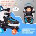 Woolitime Adjustable Roller Skates for Kids | Small Size (10C - 13C) | Light Up Wheels | Boys & Girls Toddler Roller Skates - Buy Online on GoSupps.com