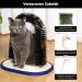 Pehum Anti-Fall-Down Cat Sheet | Self-Nurse & Massage Brush for Indoor Cats | Perfect Cat Toy (34cm Height) - International Shipping Available - Buy Online on GoSupps.com