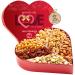 Love in A Box Gourmet Nuts Gift Basket, Heart Shaped Arrangment (6 Assortments, 2 LB) Healthy Food Bouquet Platter, Birthday Care Package, Kosher Snack Tray for Adults Men Women Ultimate - 2 LB Assortment