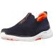Skechers Men's Walking Shoes - Navy Orange - 9