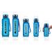 Alphapace 1000ml BPA-Free Water Bottle Perfect for Sports Outdoor Activities & Biking Blue with Fruit Insert - Buy Online on GoSupps.com