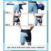 AireSupport Hip Brace and Thigh Compression Sleeve with Ice/Heat Pack - Men & Women - Groin, Hip, Leg Muscle Support - Buy Online on GoSupps.com