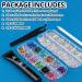 Nail Art Rhinestone Glue Gel Kit with 2 Boxes of Flatback Gems - 15ml Rhinestone Gel Glue + Colorful Gems & Glass Crystals - UV/LED Required - Includes Pickup Tools - Buy Online on GoSupps.com