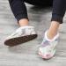 Mnsruu Retro Animal Flower Unicorn Slippers - Comfortable Bedroom Shoes (UK10-11) - International Shipping Available - Buy Online on GoSupps.com