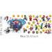3D Mario Cartoon Wallpaper Wall Decals for Kids Bedroom - Nursery Decor Sticker - Buy Online on GoSupps.com
