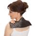 Moor Neck Warming Cushion | Natural Moss Filling | 8H Rheumatism Therapy | Comfy Neck Pillow | Fango Compress - 39x37x3 cm Black - Buy Online on GoSupps.com