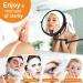 Black Wall Mounted Makeup Mirror 8 Inch Double Sided Vanity Magnifying Mirror - 5X Magnification - DECLUTTR - Buy Online on GoSupps.com