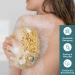 Tom & Pat Natural Sponge - Premium Quality Bathing & Shower Sponge from Greece | Dermatest Very Good 25-26 cm Body Peeling Sponge with Cord & Glass Trailer - Buy Online on GoSupps.com