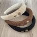 Padded Knitted Fashion Headbands for Women and Girls - Set of 3 | 30mm Wide Hairhoops Hair Accessories (Type B) - Buy Online on GoSupps.com