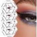 Eyeliner Stencil 4 Sheets 10 Models Each Eyeshadow Stencils 6 in1 Reusable Cat Eyeliner Stickers with Perfect Winged Tip Eyeshadow Stencils - Buy Online on GoSupps.com