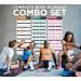 YoYork Stretching & Bodyweight Training Exercise Posters - Home Gym Workout Set with Minimal Equipment - Full Body Workout at Home - 3 Laminated Posters & Workout Cards - Buy Online on GoSupps.com