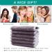 Buy Kinhwa Microfiber Makeup Remover Cloths - 6 Pack Ultra Soft & Reusable (15x30cm) - Perfect for Face Cleansing - Purple - Buy Online on GoSupps.com